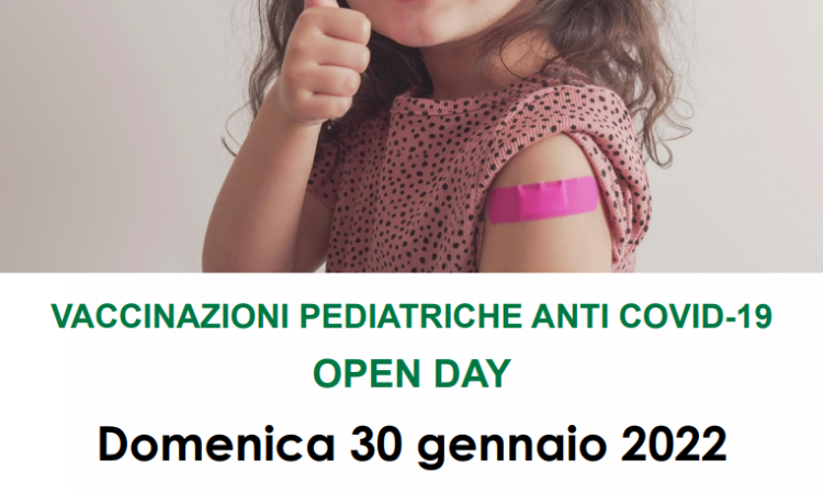 Vaccini anti Covid-19: Open Day per la fascia di età 5 -11 anni - Cremona
